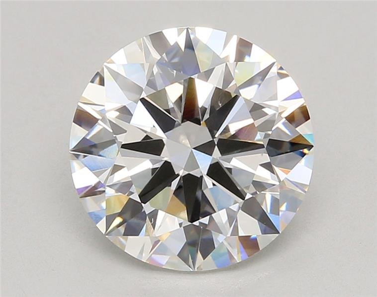 5.02ct H VVS2 Rare Carat Ideal Cut Round Lab Grown Diamond