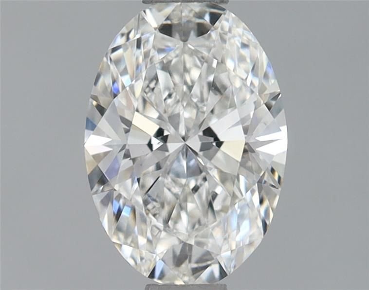 0.87ct F VS1 Rare Carat Ideal Cut Oval Lab Grown Diamond