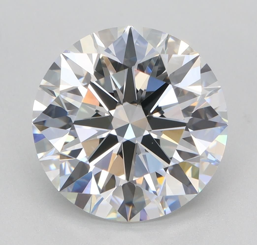 3.02ct F VS1 Rare Carat Ideal Cut Round Lab Grown Diamond