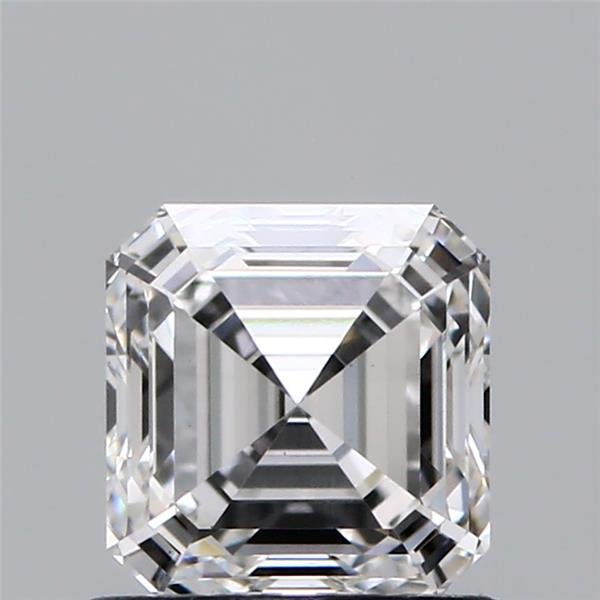 1.08ct F VS1 Rare Carat Ideal Cut Asscher Lab Grown Diamond