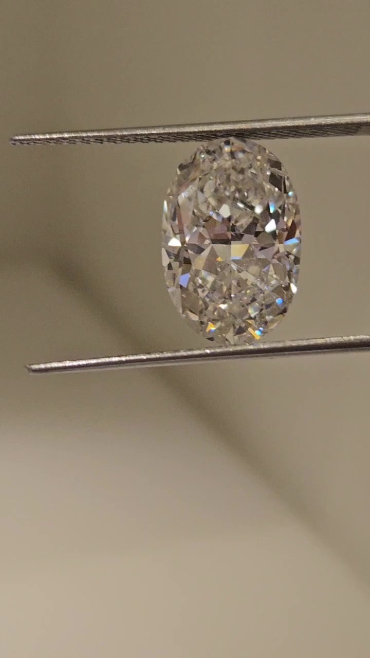 5.02 Carat Oval Natural Diamond