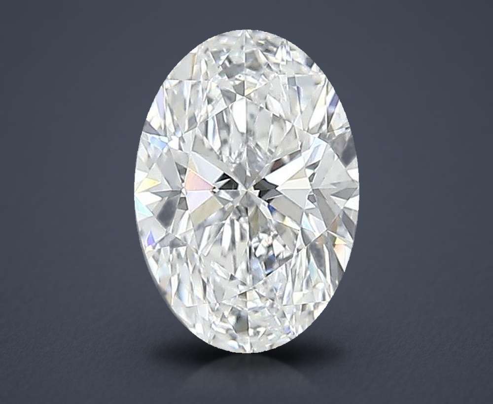 0.90 Carat Oval Natural Diamond