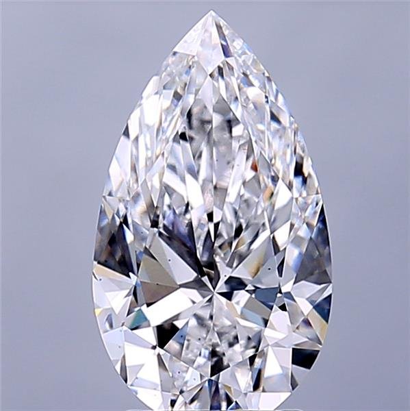 2.54 Carat Pear Lab Diamond