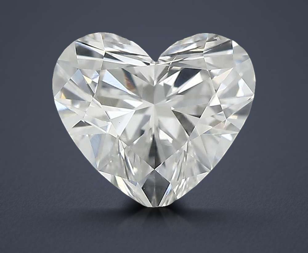 0.60 Carat Heart Natural Diamond