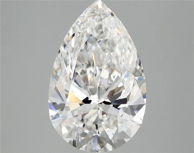 3.94 Carat Pear Lab Diamond