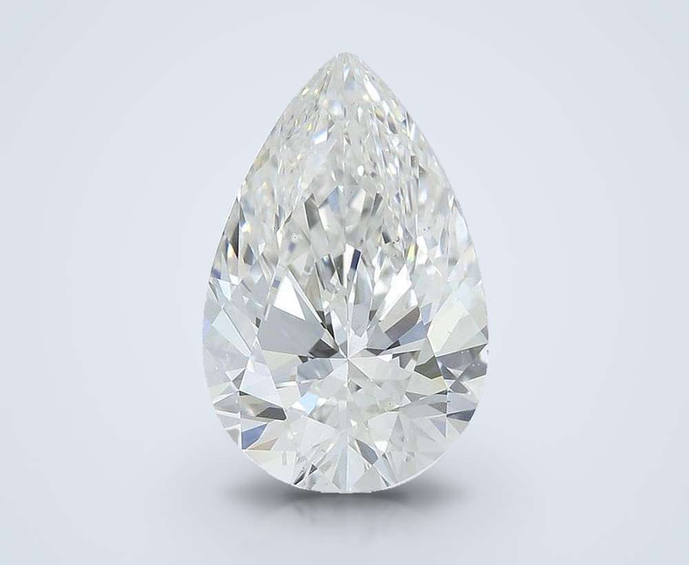 2.75 Carat Pear Lab Diamond