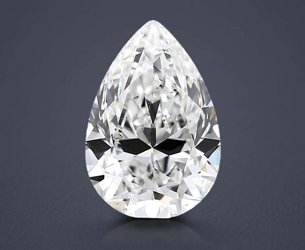 2.01 Carat Pear Natural Diamond