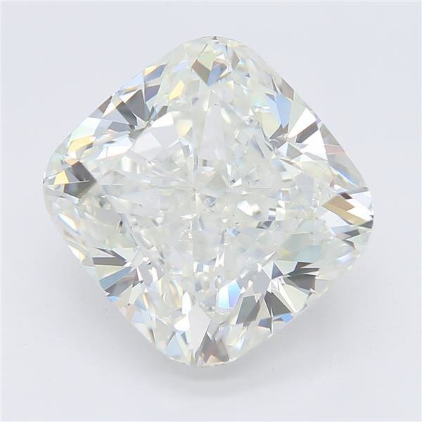 4.03ct I SI1 Rare Carat Ideal Cut Cushion Diamond