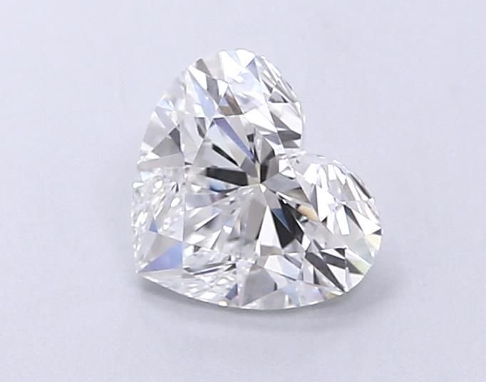 0.68ct D VVS2 Rare Carat Ideal Cut Heart Lab Grown Diamond