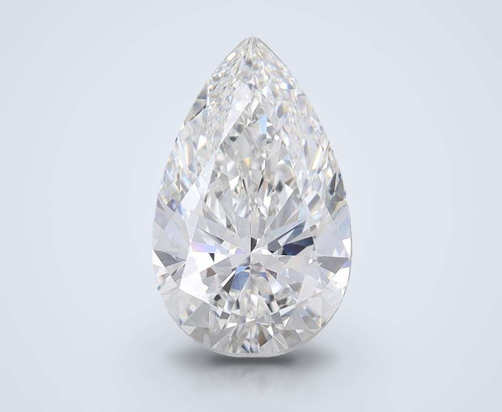 2.45 Carat Pear Lab Diamond
