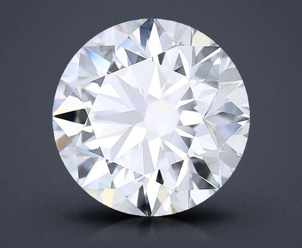 2.84 Carat Round Lab Diamond