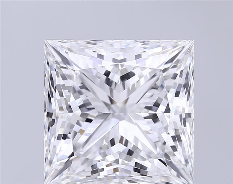 12.08ct E VS1 Rare Carat Ideal Cut Princess Lab Grown Diamond