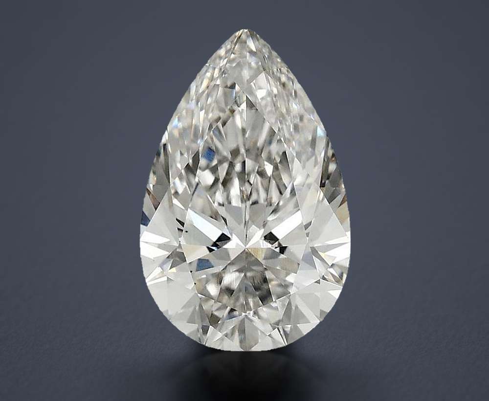 2.46 Carat Pear Lab Diamond