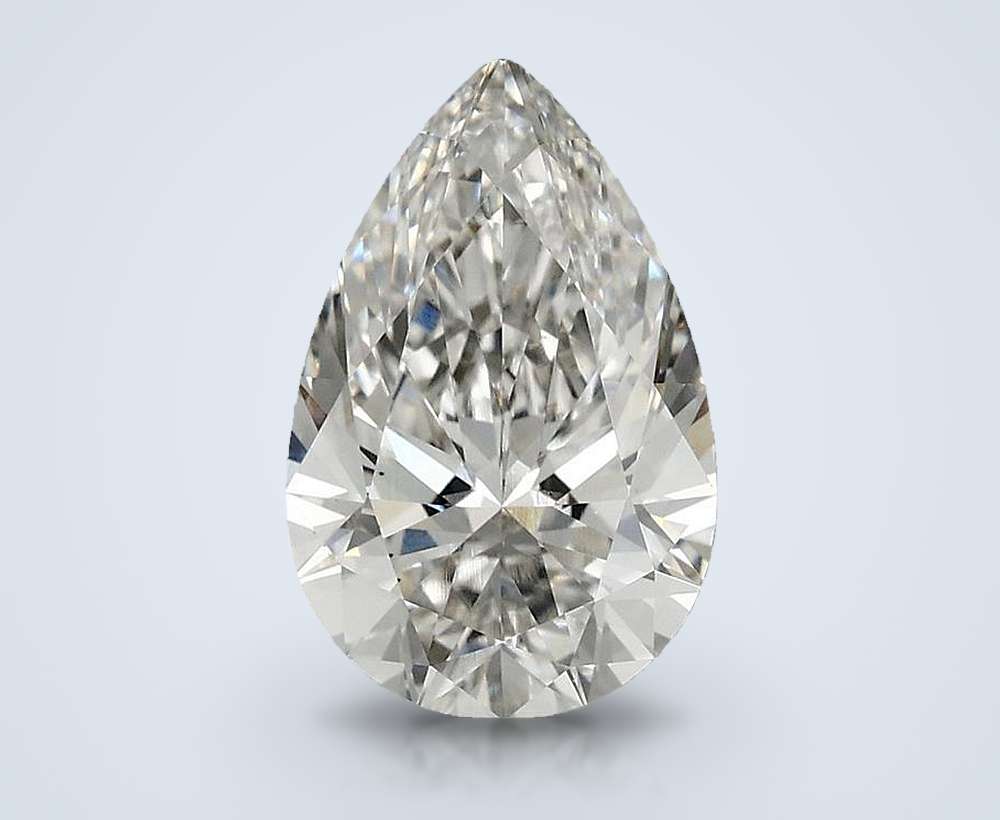 2.46 Carat Pear Lab Diamond