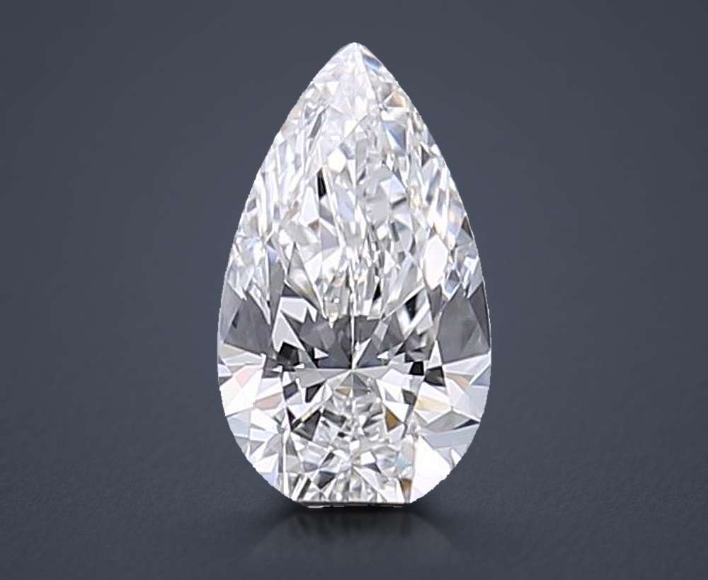 0.55 Carat Pear Lab Diamond
