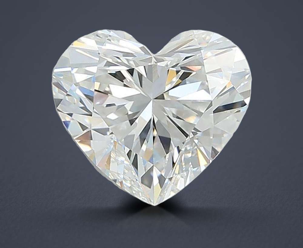 2.54 Carat Heart Lab Diamond