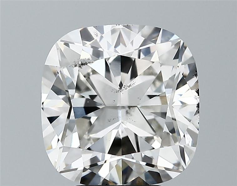 4.52ct I SI1 Rare Carat Ideal Cut Cushion Lab Grown Diamond