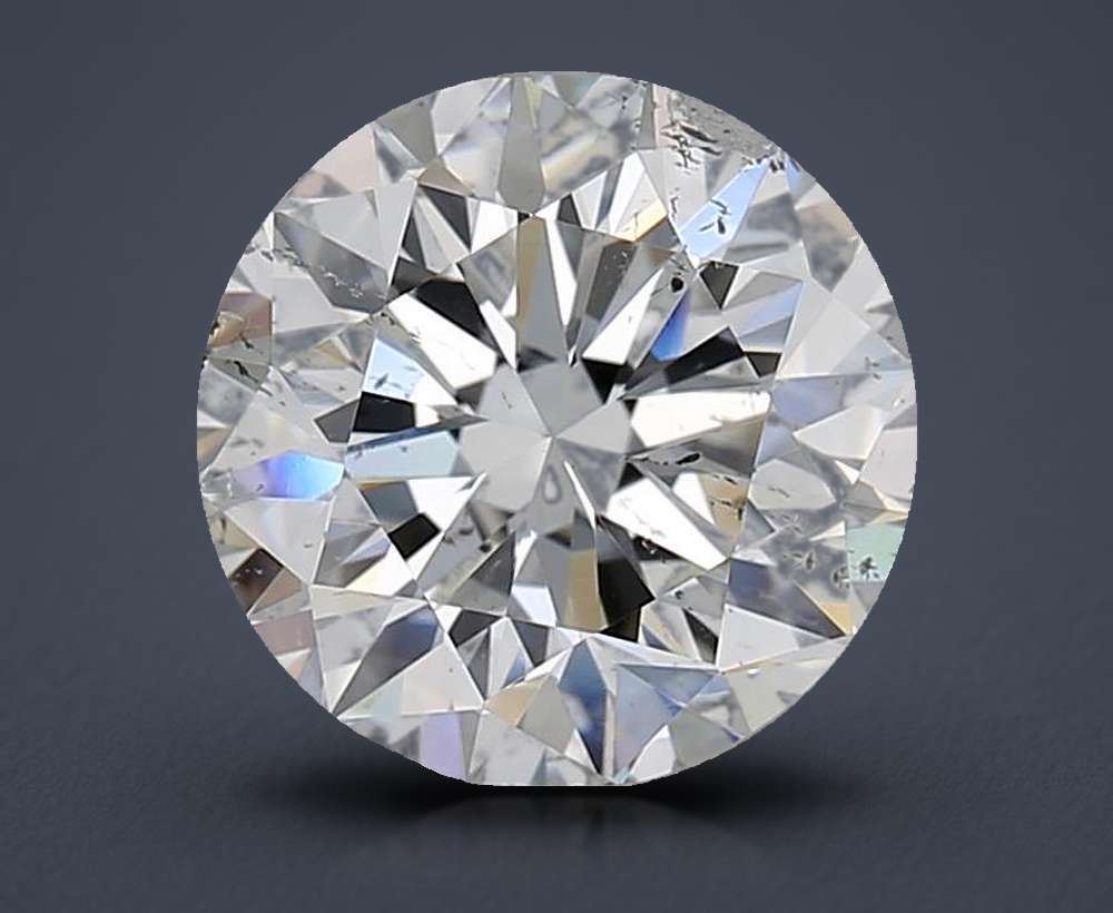 2.00 Carat Round Natural Diamond