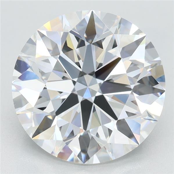 3.35ct E VVS1 Rare Carat Ideal Cut Round Lab Grown Diamond