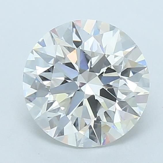 2.09ct F VVS2 Rare Carat Ideal Cut Round Lab Grown Diamond