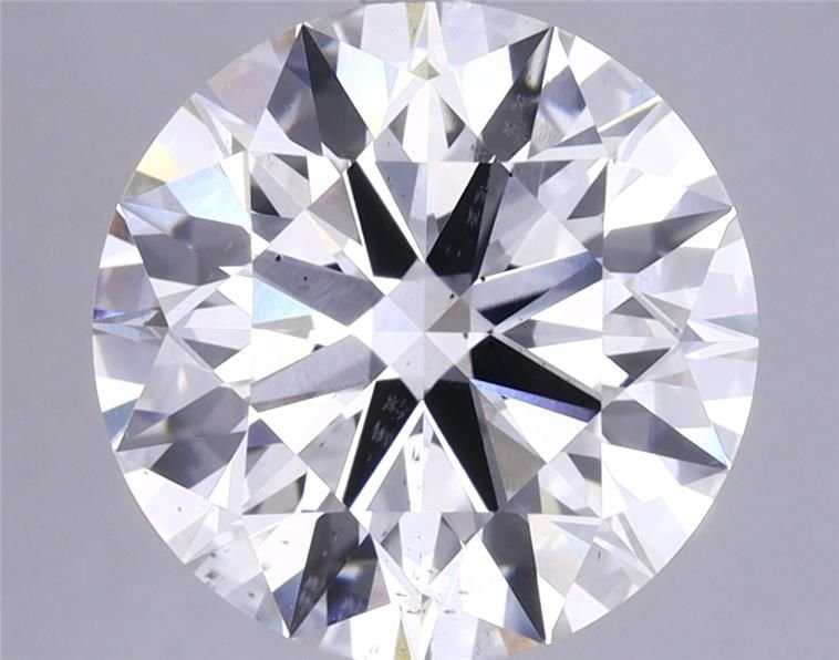 4.72ct F SI1 Rare Carat Ideal Cut Round Lab Grown Diamond