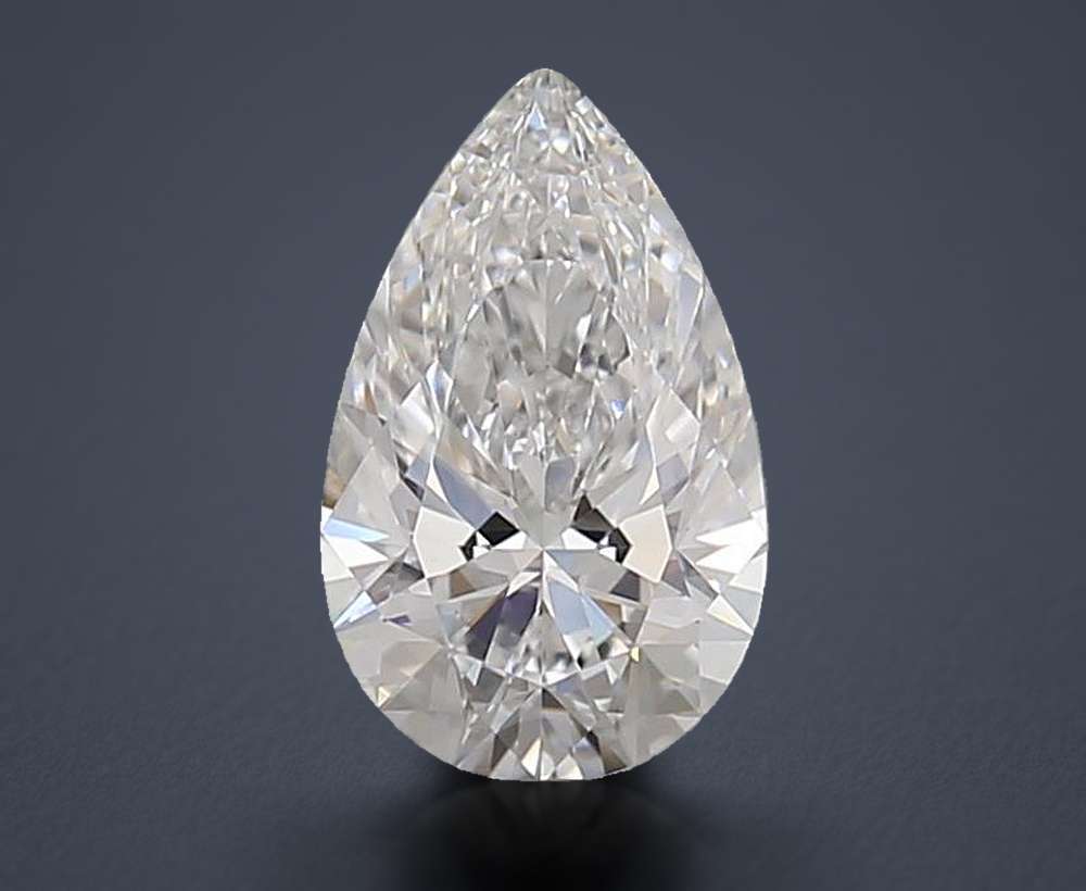 1.00 Carat Pear Lab Diamond