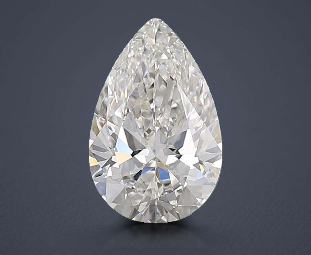 0.80 Carat Pear Natural Diamond