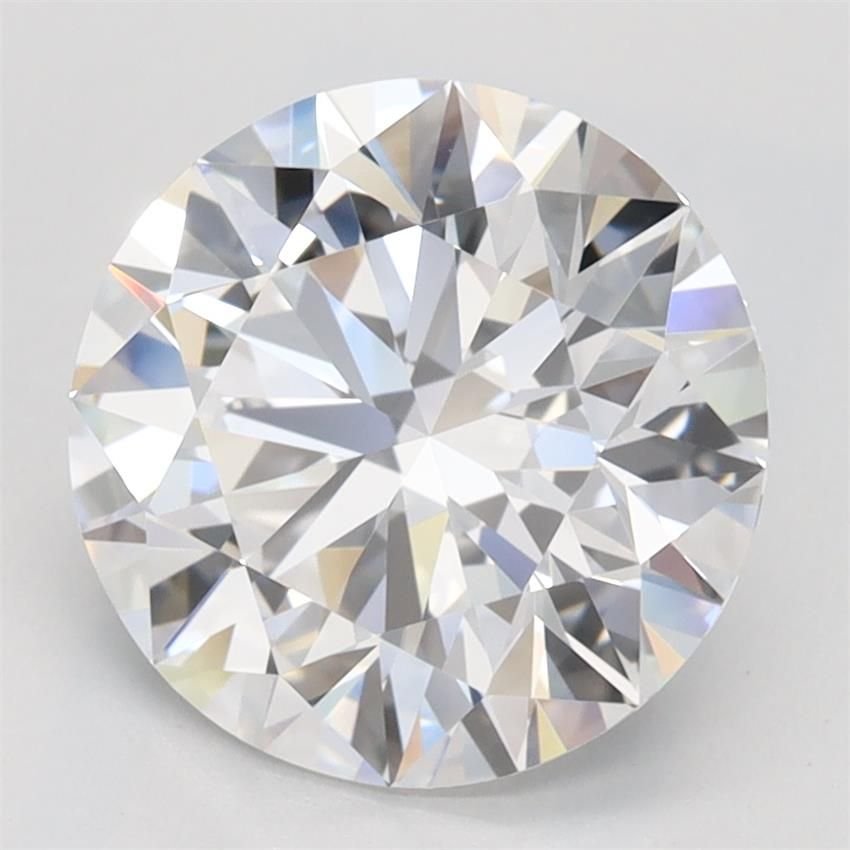 2.52ct D VVS1 Rare Carat Ideal Cut Round Lab Grown Diamond