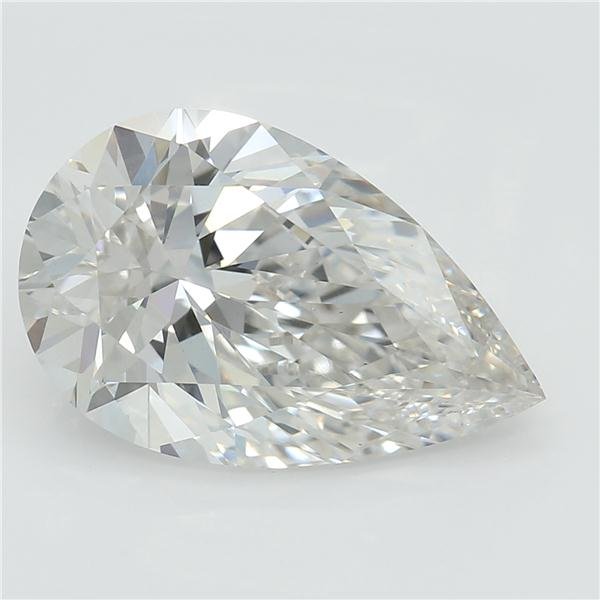 2.19ct G VS1 Rare Carat Ideal Cut Pear Lab Grown Diamond