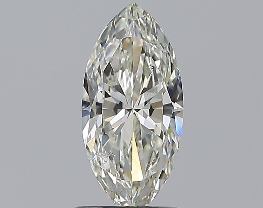 0.91ct K SI2 Rare Carat Ideal Cut Marquise Diamond