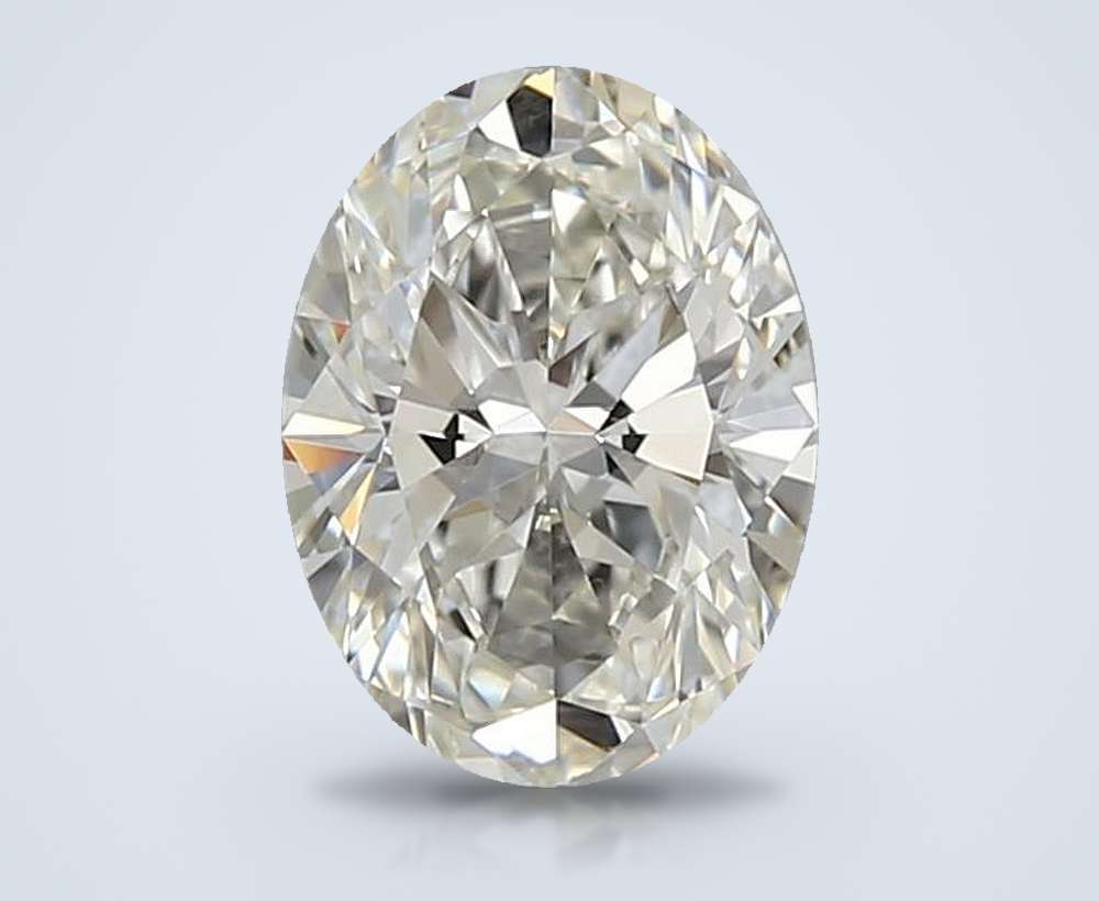 0.54 Carat Oval Natural Diamond