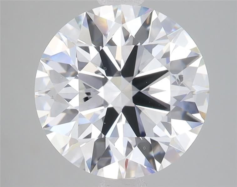 3.39ct E SI1 Rare Carat Ideal Cut Round Lab Grown Diamond