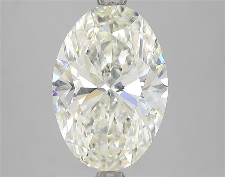 3.53ct K SI2 Rare Carat Ideal Cut Oval Diamond