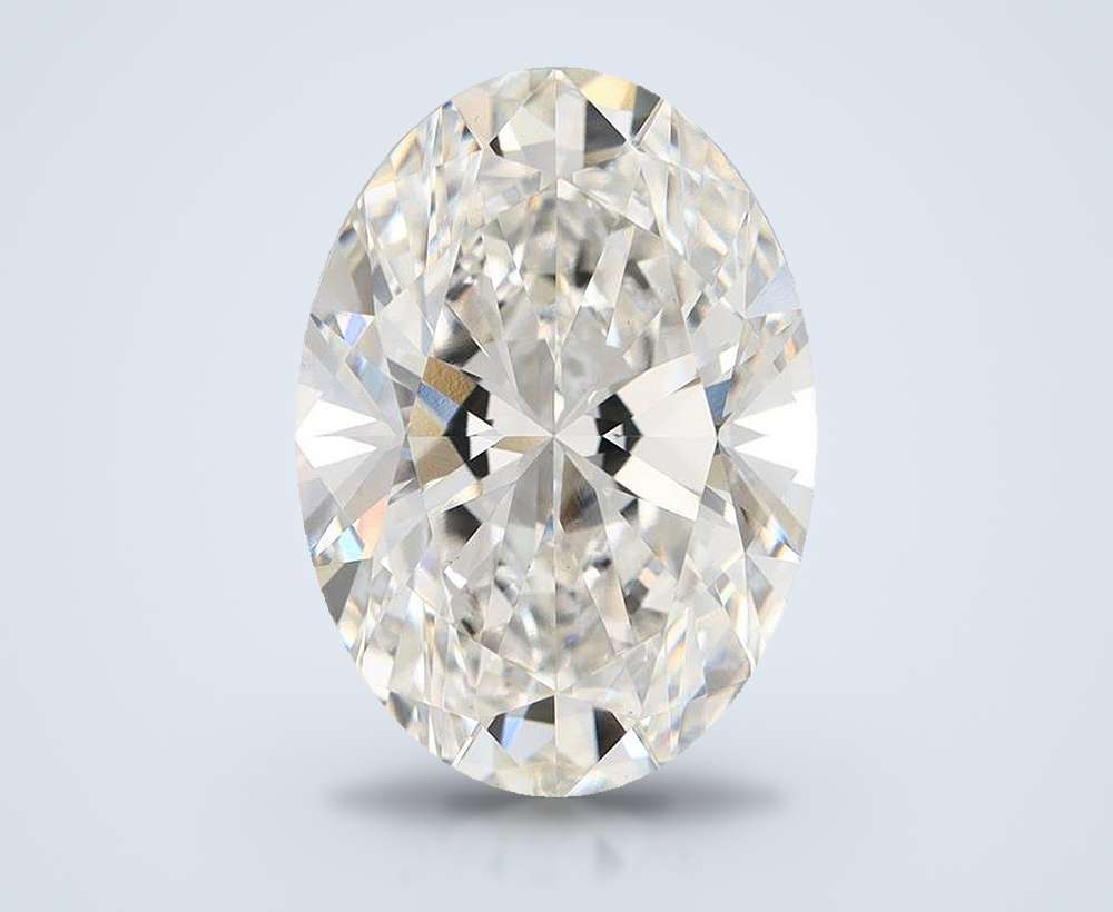7.42 Carat Oval Lab Diamond