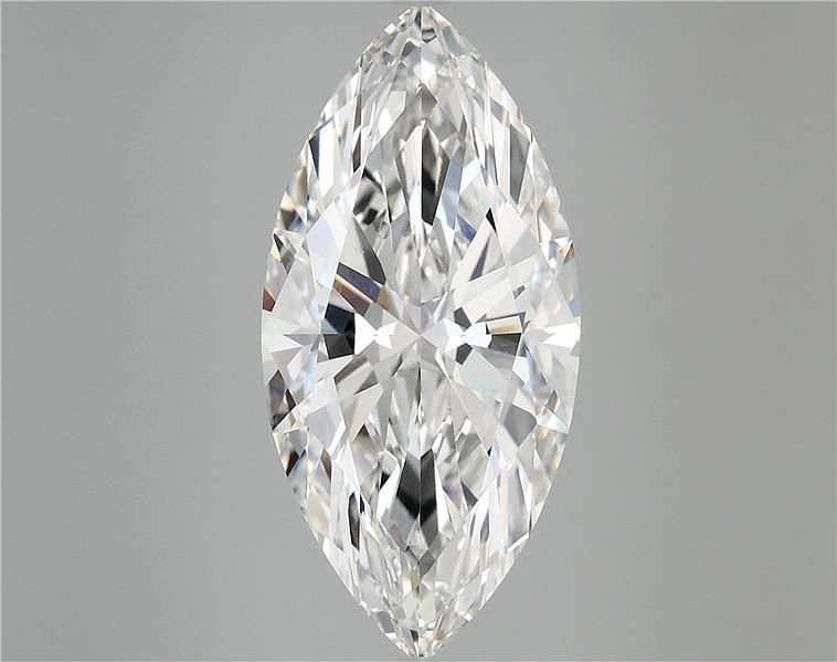 8.07ct F VVS2 Rare Carat Ideal Cut Marquise Lab Grown Diamond