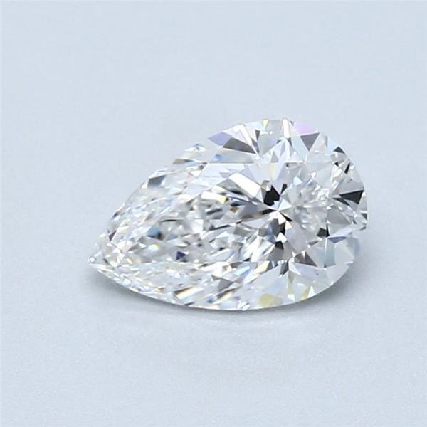 0.86ct E IF Very Good Cut Pear Diamond