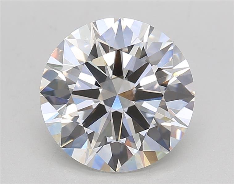 2.76ct G VS2 Rare Carat Ideal Cut Round Lab Grown Diamond