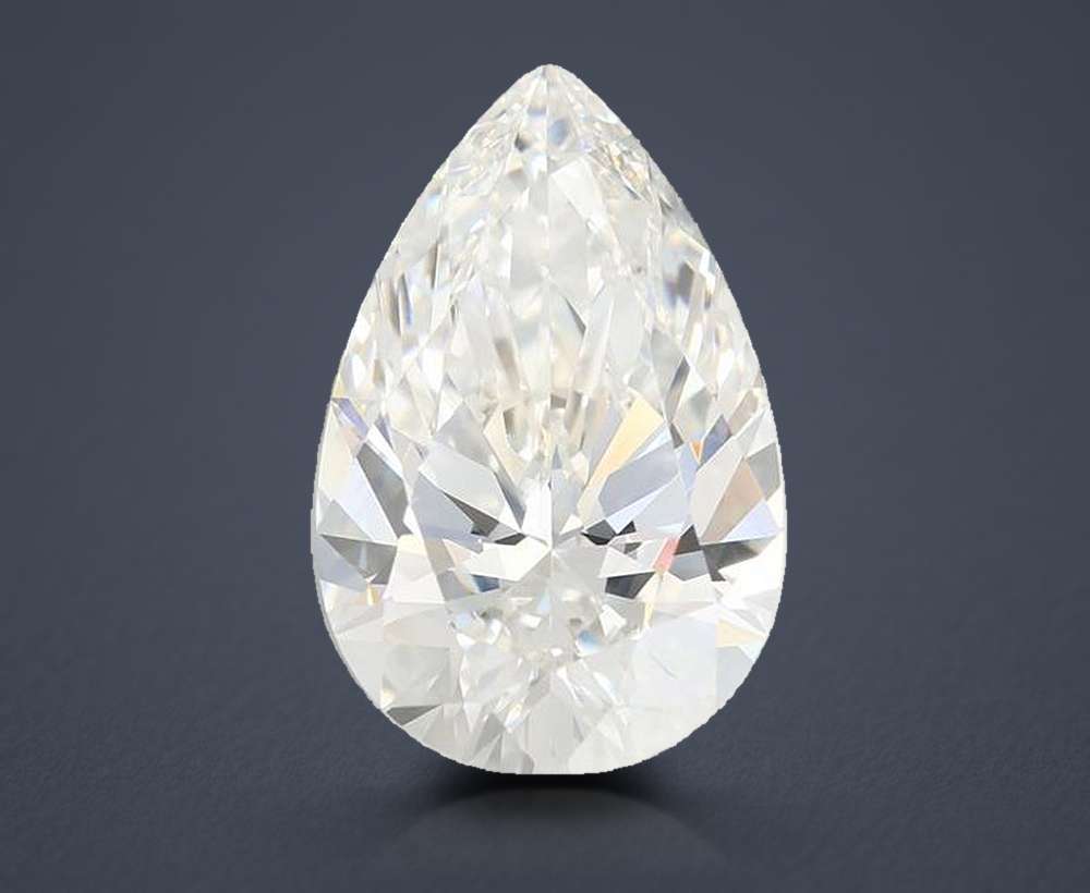 5.05 Carat Pear Lab Diamond