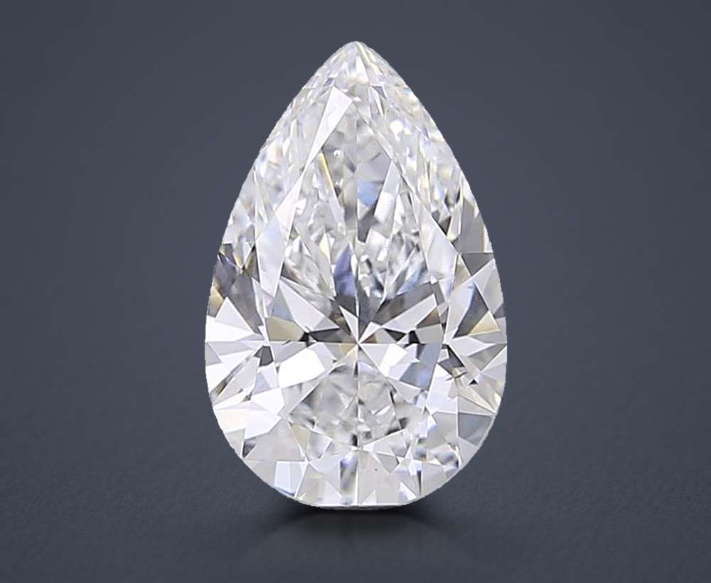 2.43 Carat Pear Lab Diamond