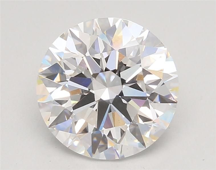 3.05ct D VS1 Rare Carat Ideal Cut Round Lab Grown Diamond