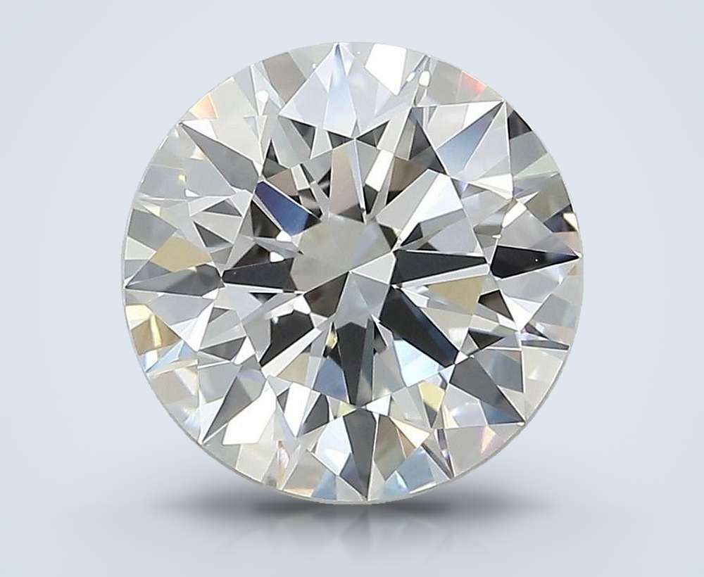 3.42 Carat Round Lab Diamond