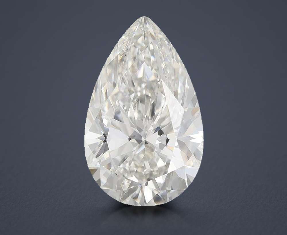5.30 Carat Pear Lab Diamond