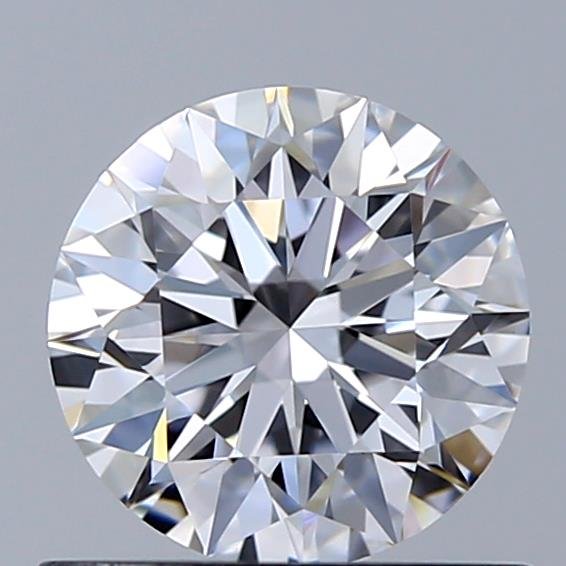 0.69ct D FL Rare Carat Ideal Cut Round Diamond