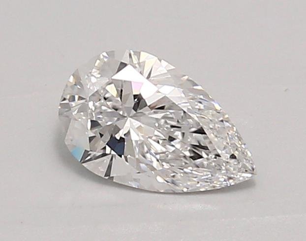 0.86ct D VVS2 Rare Carat Ideal Cut Pear Lab Grown Diamond