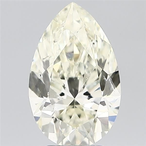 4.01 Carat Pear Natural Diamond