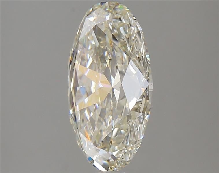 3.11ct H VS2 Rare Carat Ideal Cut Oval Lab Grown Diamond