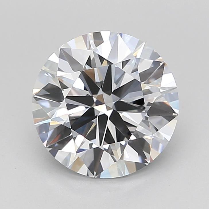 2.03ct F VVS2 Rare Carat Ideal Cut Round Lab Grown Diamond