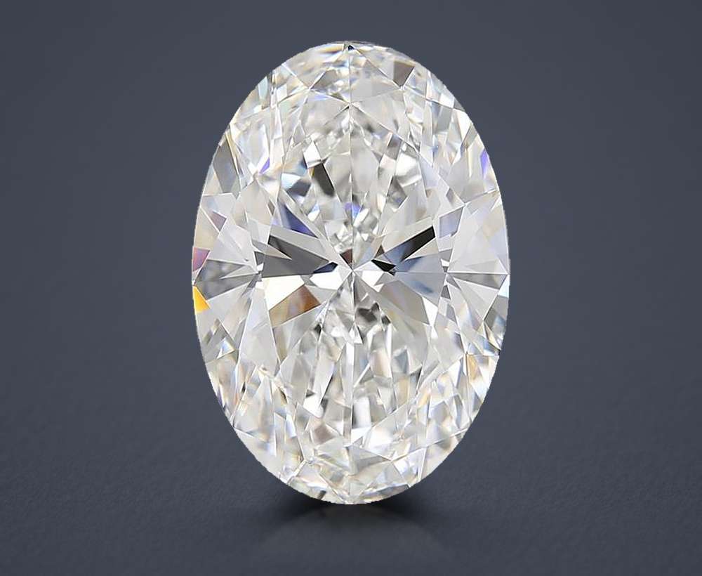 7.99 Carat Oval Lab Diamond