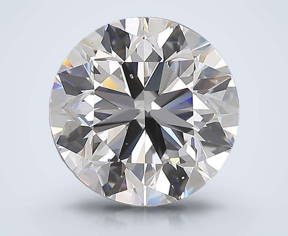 3.00 Carat Round Natural Diamond