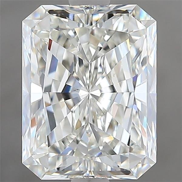 2.70ct I VS2 Rare Carat Ideal Cut Radiant Diamond
